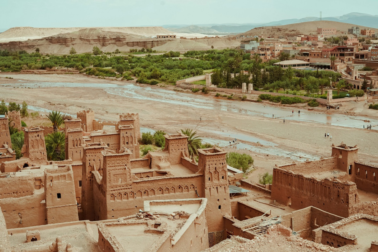 La arquitectura de Marruecos para combatir el calor. Foto: Unsplash.