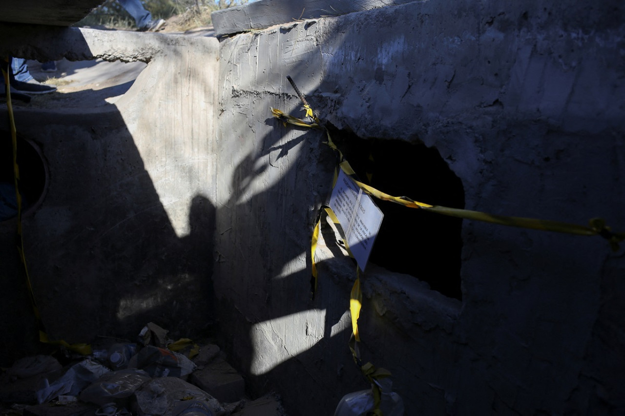 El túnel subterráneo que conectaba Ciudad Juárez con El Paso. Foto: Reuters (Carlos Sánchez)