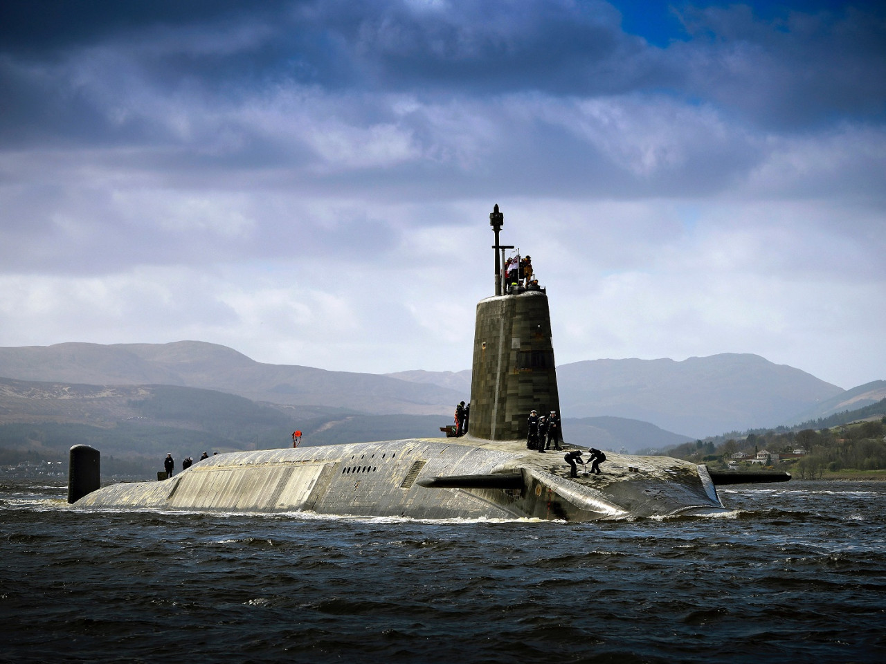 Submarino nuclear del Reino Unido. Foto: Submarine Delivery Agency