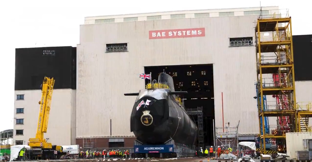 Submarino nuclear del Reino Unido. Foto: Submarine Delivery Agency