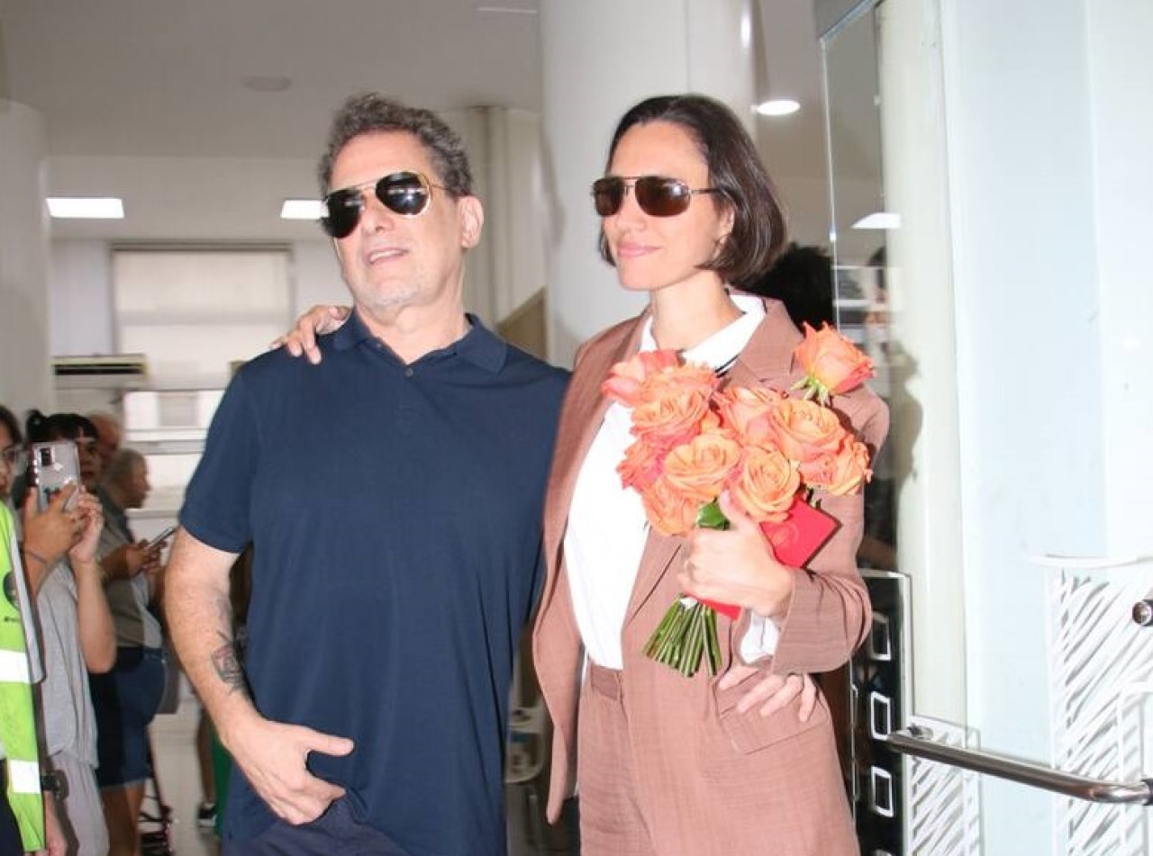 Casamiento de Andrés Calamaro y Natalí Franco. Foto: Gentileza La Nación - Gerardo Viercovich.