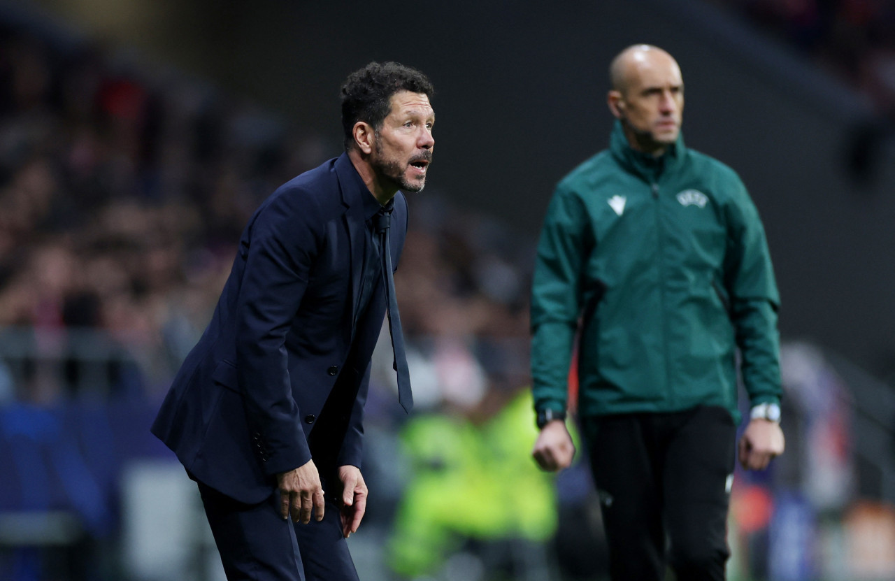 Diego Simeone. Foto: REUTERS/ Isabel Infantes