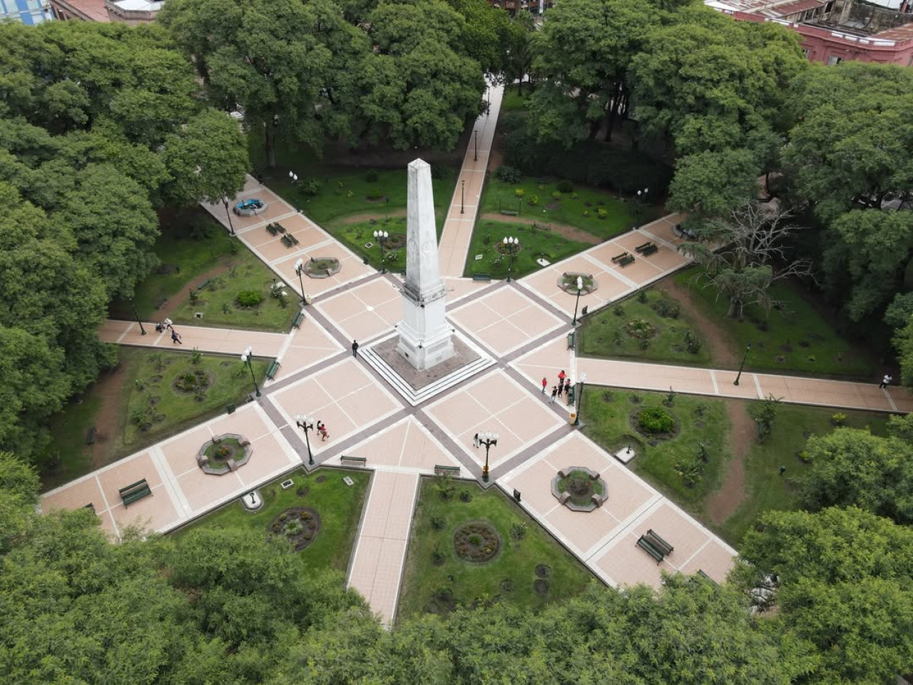 Plaza Francisco Ramírez.  Foto: Instagram @turismoconcepciondeluruguay