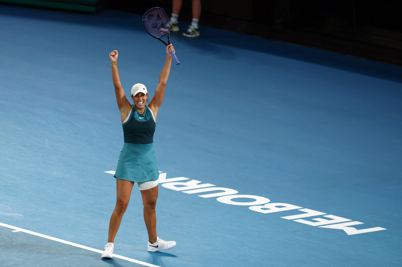 Madison Keys se consagró en el Abierto de Australia 2025. Foto: REUTERS/Edgar Su