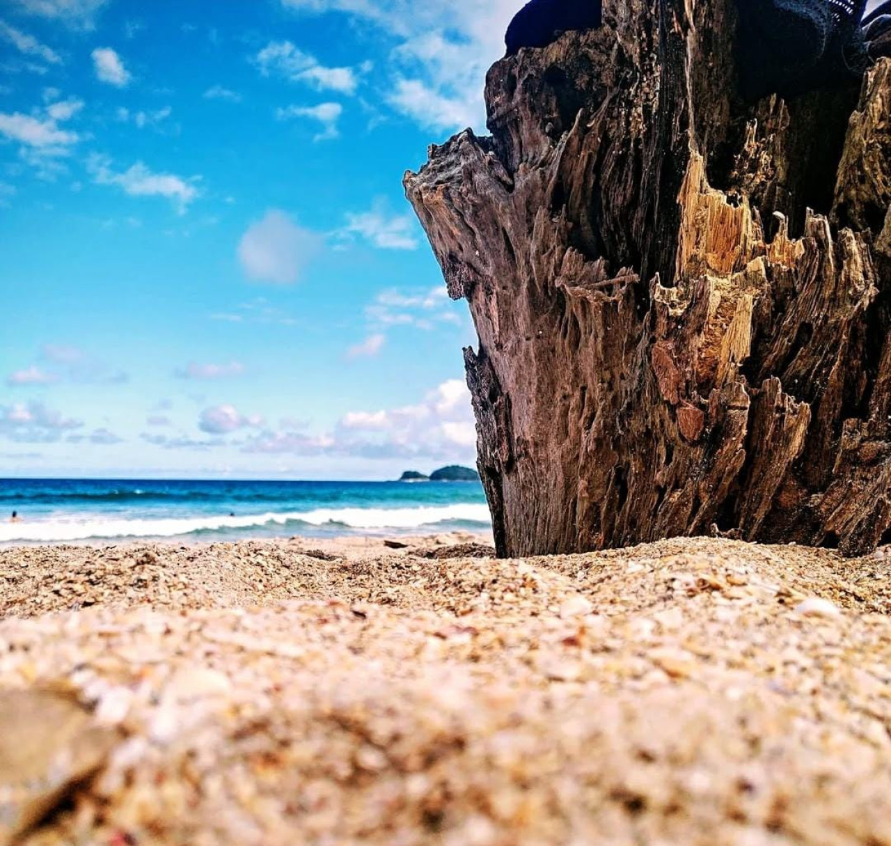 Prainha do Félix, en Brasil. Foto: Instagram / praiadofelixubatuba.