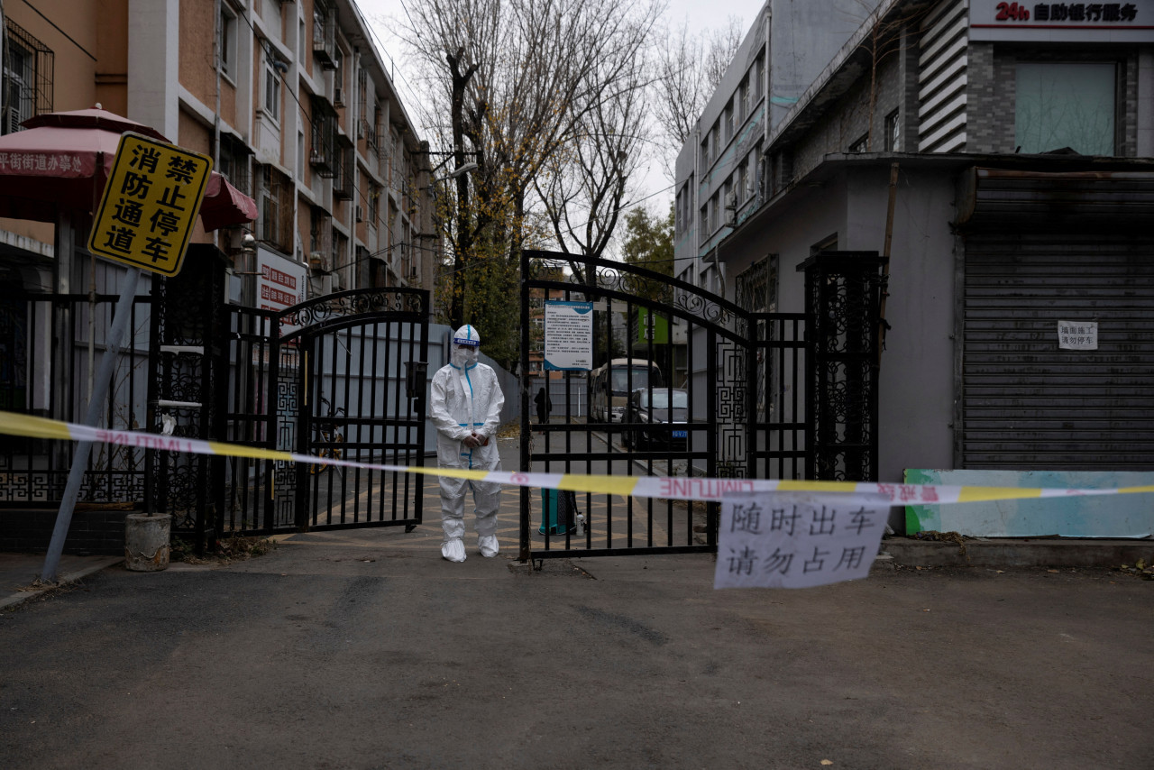 COVID-19 en China. Foto: Reuters/Thomas Peter.