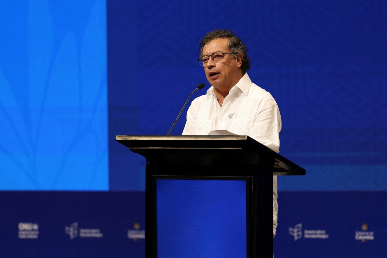 Gustavo Petro, presidente de Colombia. Foto: Reuters (Luisa Gonzalez)