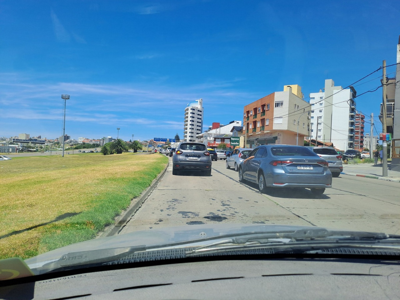 Punta Mogotes, Mar del Plata. Foto: X @christianGTH