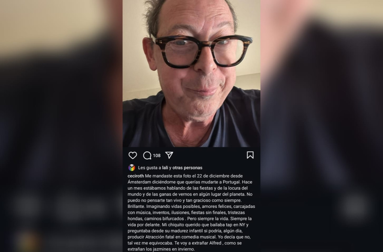 La despedida de los famosos a Alfred Oliveri, el notero de CQC que se convirtió en productor y director. Foto: Instagram.