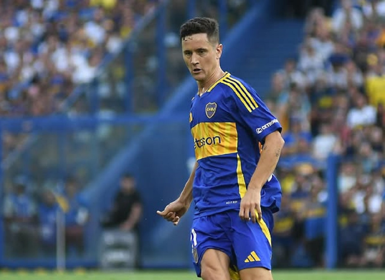 Ander Herrera, Boca vs Argentinos. Foto: Instagram @anderherrera