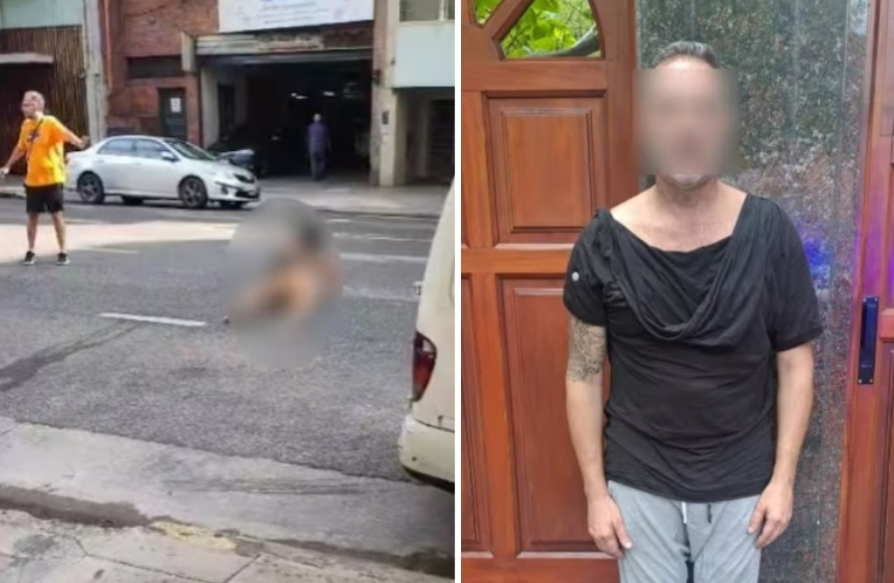 Una mujer se lanzó semidesnuda de un primer piso de Palermo. Foto: NA.