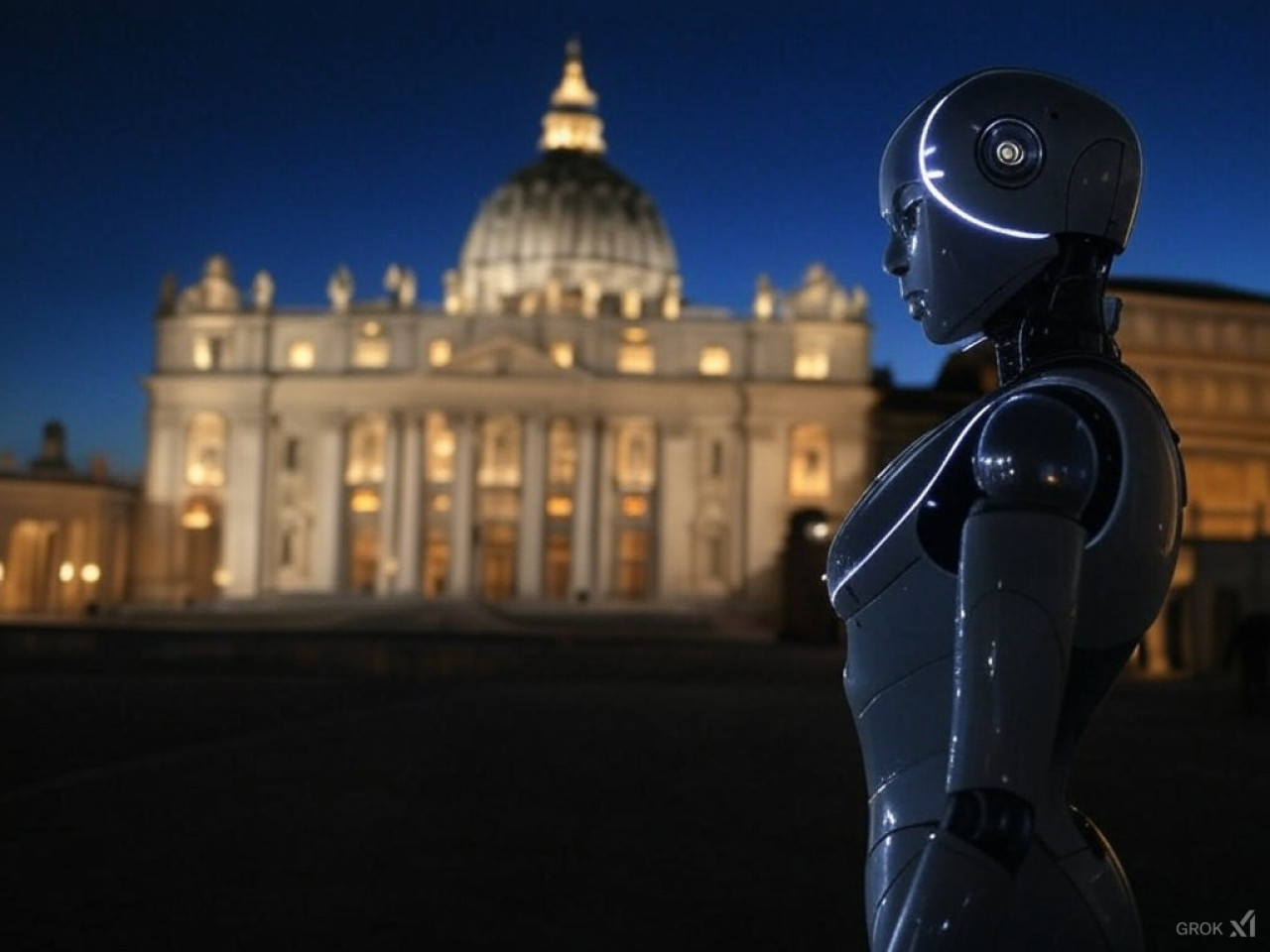 El Vaticano advierte sobre los "graves riesgos" que puede generar la Inteligencia Artificial. Foto: Grok