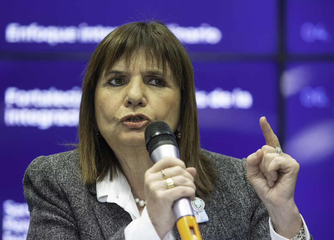 Patricia Bullrich, ministra de Seguridad. Foto: NA/Damián Dopacio.