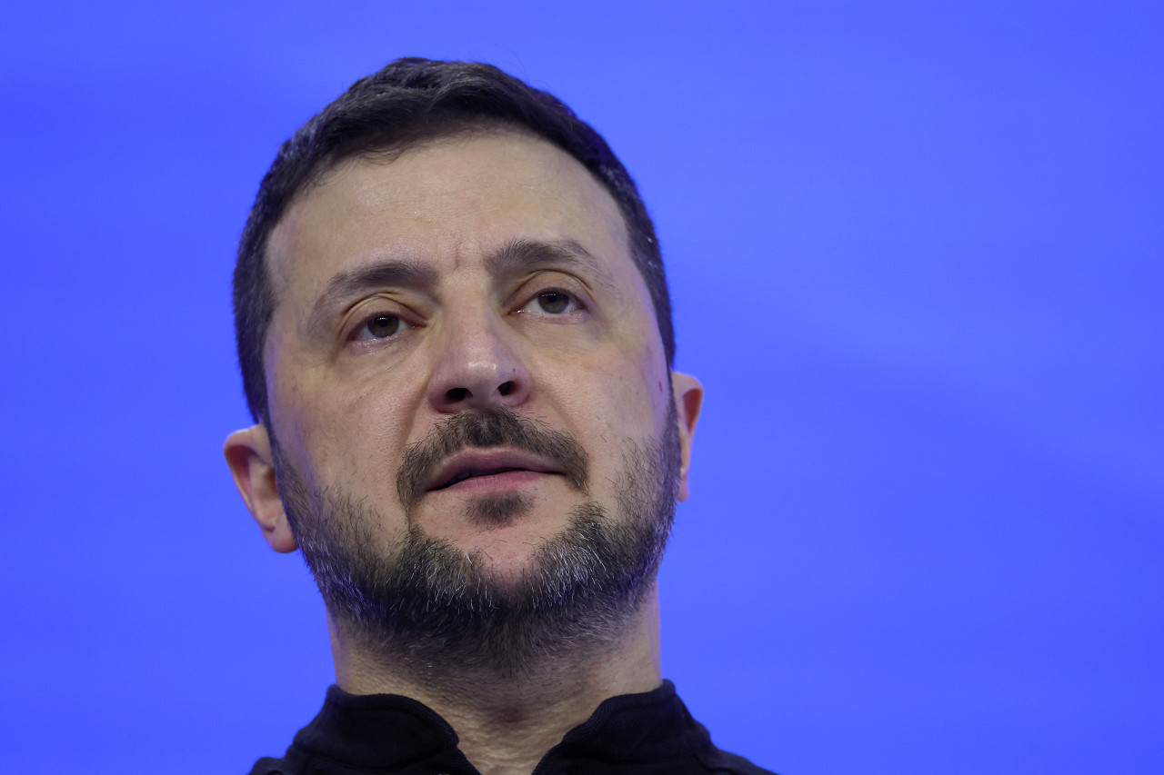 Volodímir Zelenski. Foto: Reuters/Yves Herman.