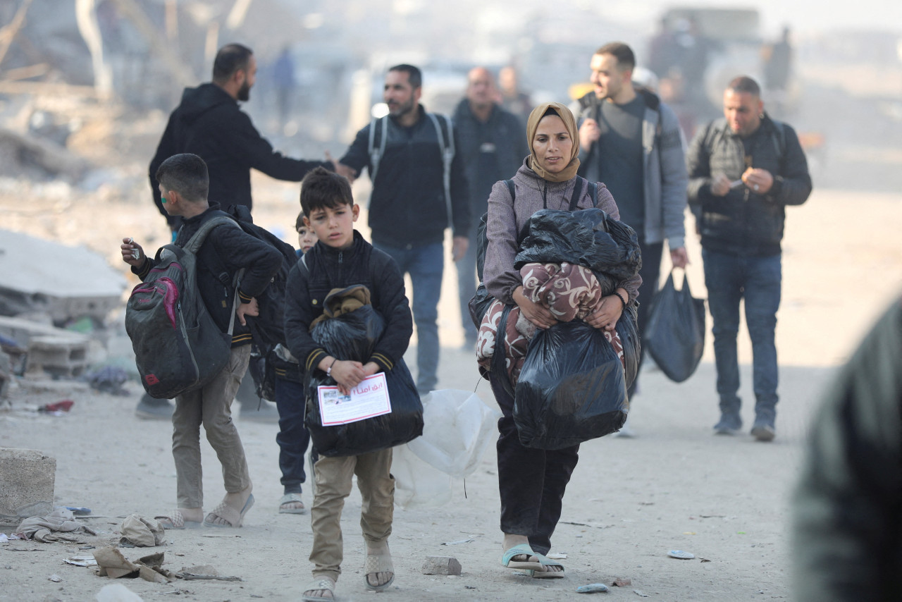 Franja de Gaza; palestinos. Foto: Reuters/Dawoud Abu Alkas.