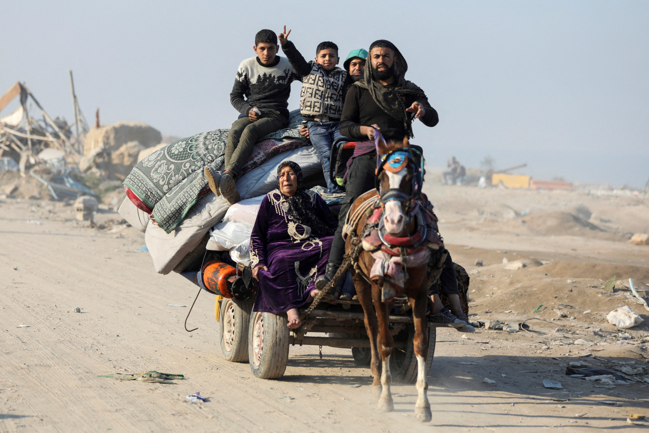 Franja de Gaza; palestinos. Foto: Reuters/Dawoud Abu Alkas.