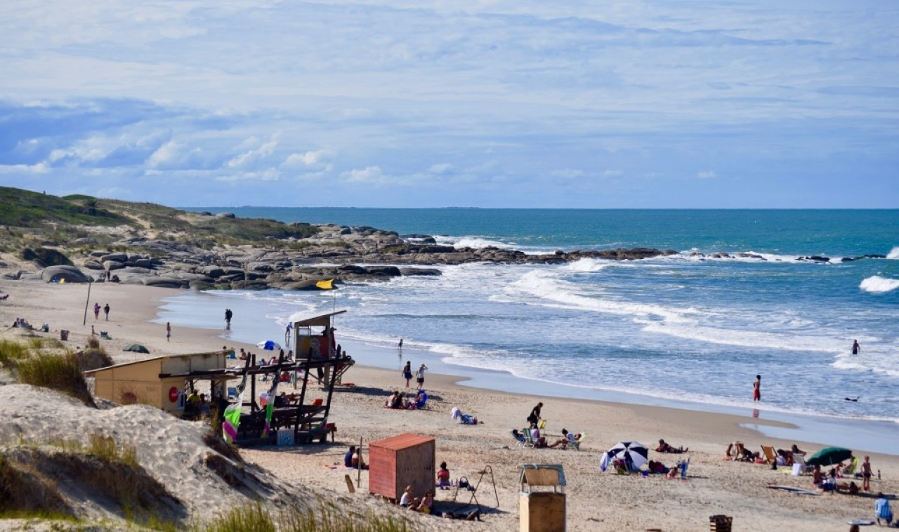 Playa Rivero, Uruguay. Fuente: Turismo Rocha