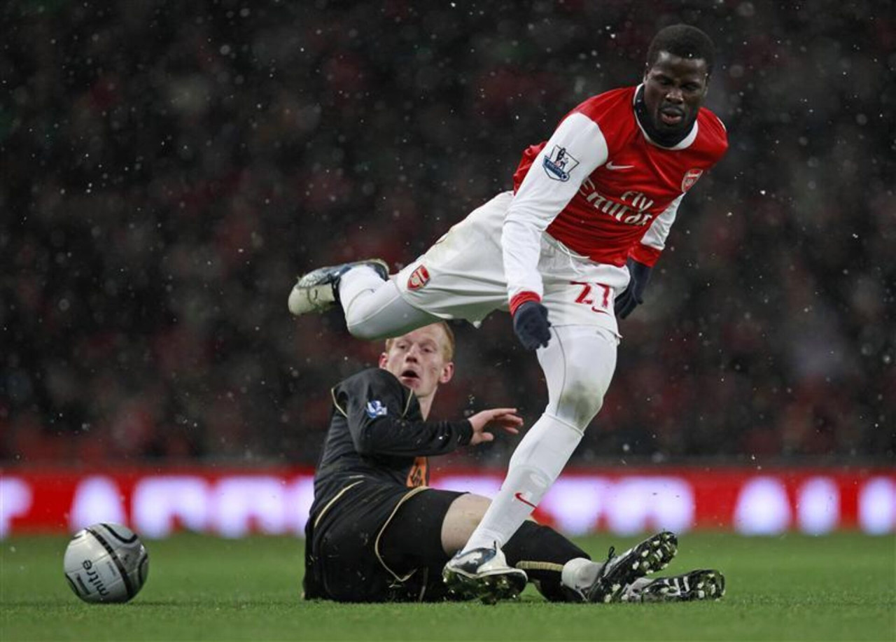 Emmanuel Eboué quedó en bancarrota después de un divorcio con su pareja. Foto: Reuters.