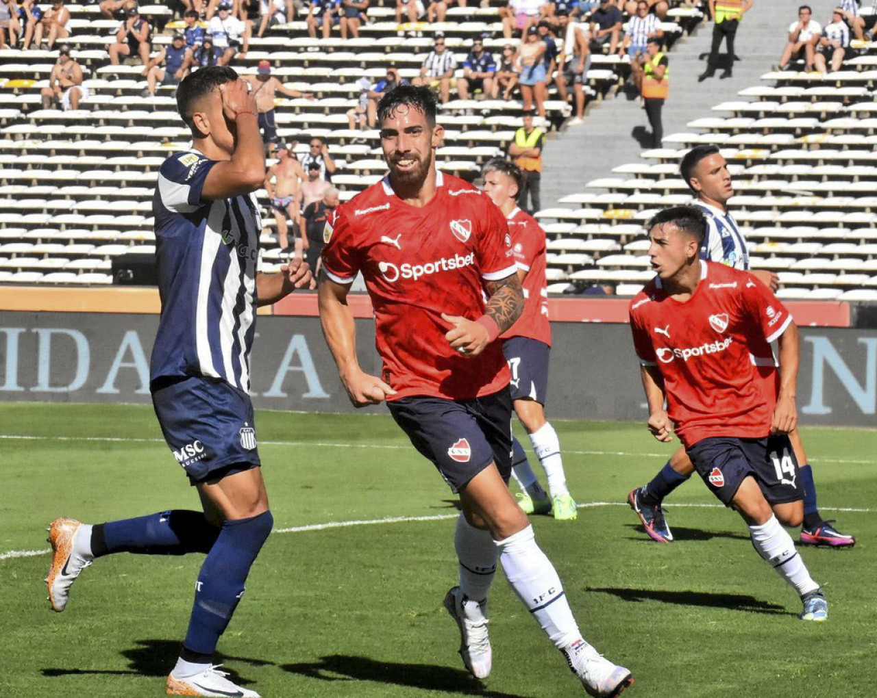 Liga Profesional, Talleres vs. Independiente. Foto: NA.