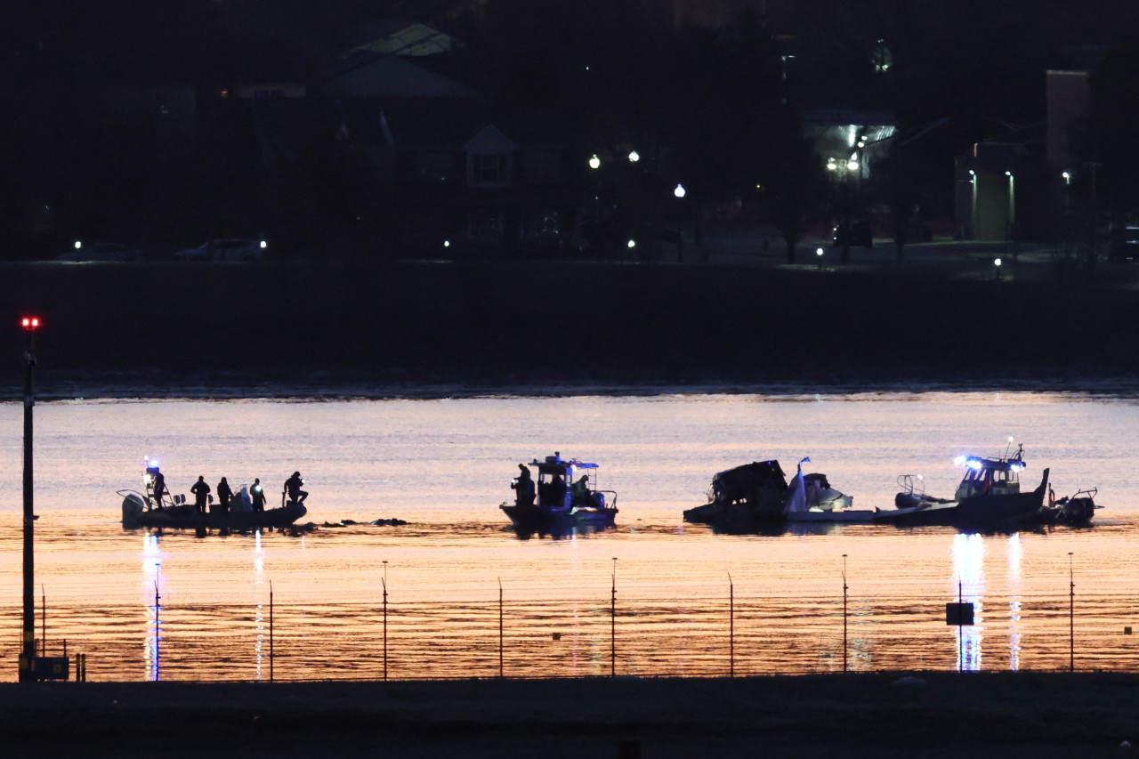 Accidente aéreo en Estados Unidos. Foto: REUTERS/Kevin Lamarque.