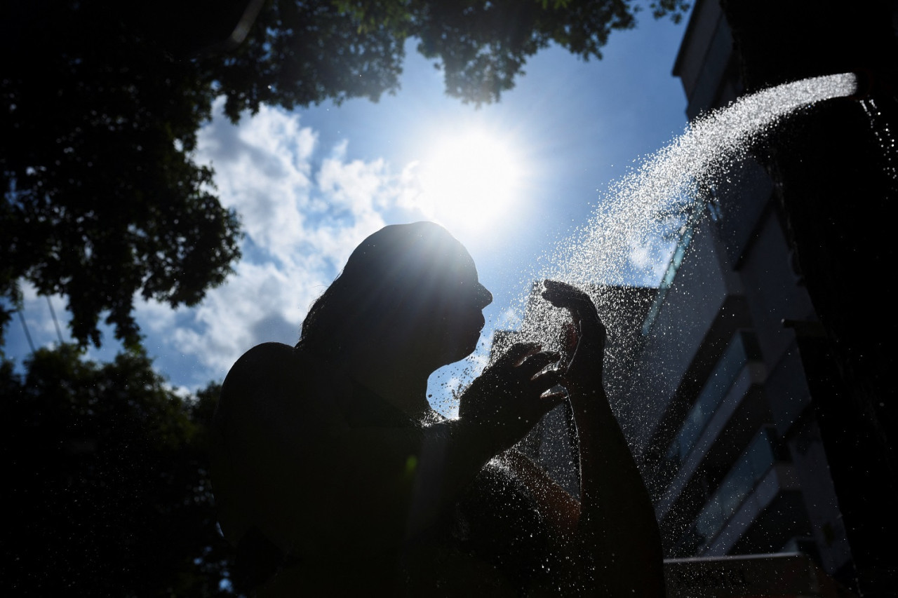 Calor, clima, ola de calor. Foto: Reuters/Tita Barros