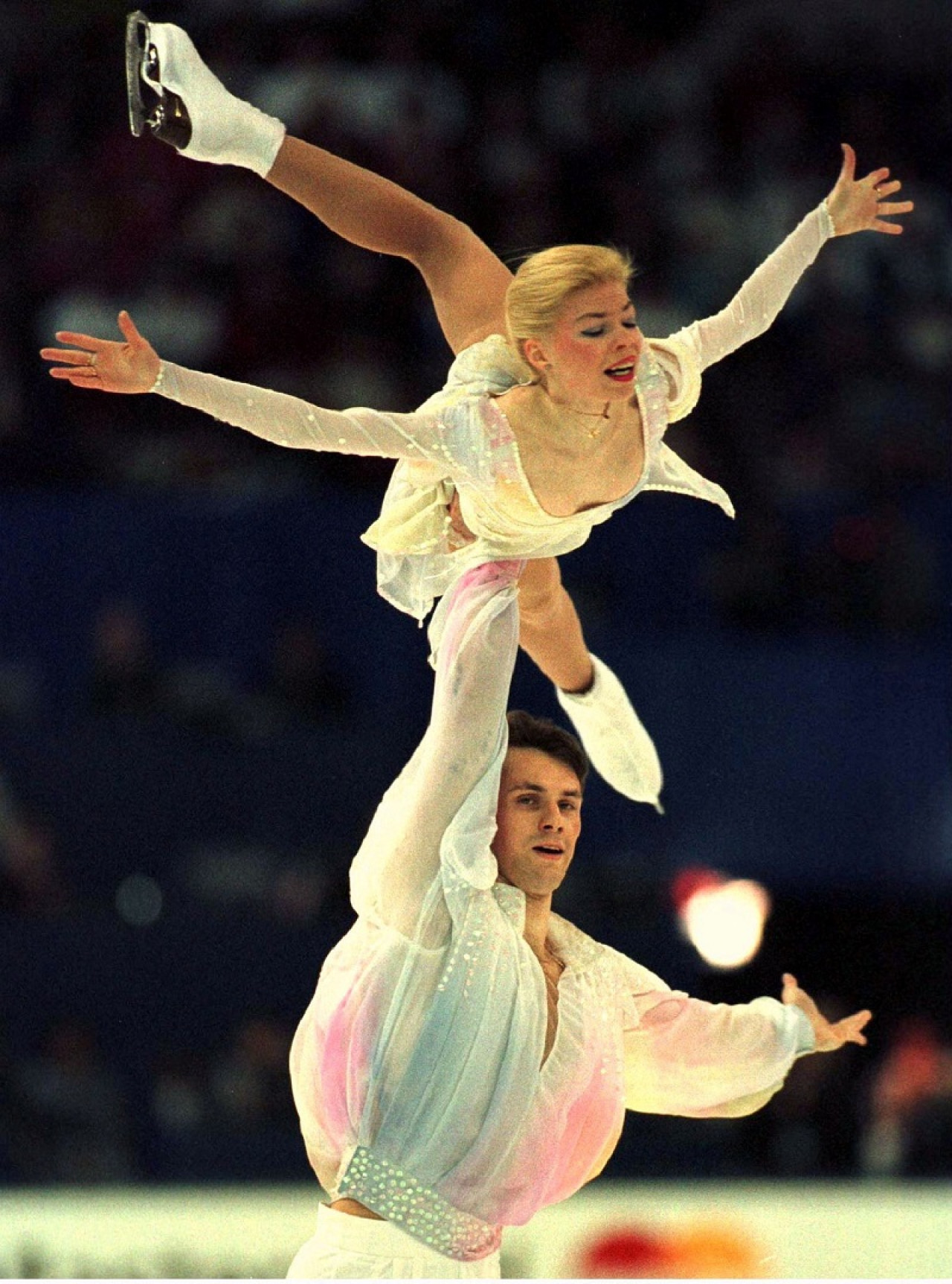 Evgenia Shishkova y Vadim Naumov. Foto: Reuters (Kimimasa Mayama)