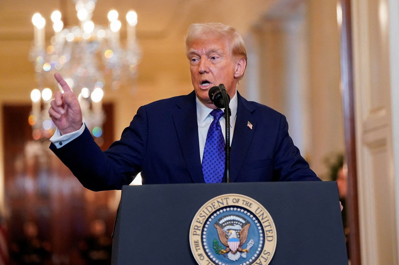 Donald Trump, presidente de Estados Unidos. Foto: Reuters/Elizabeth Frantz