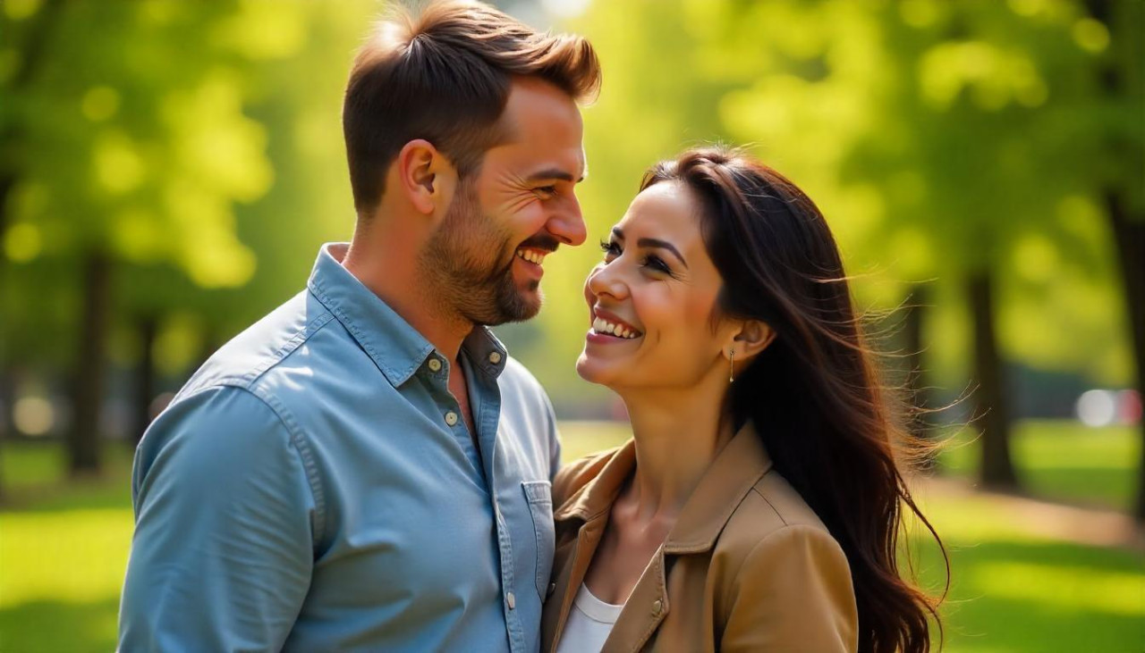 Pareja, romance, novios. Foto: Freepik AI.