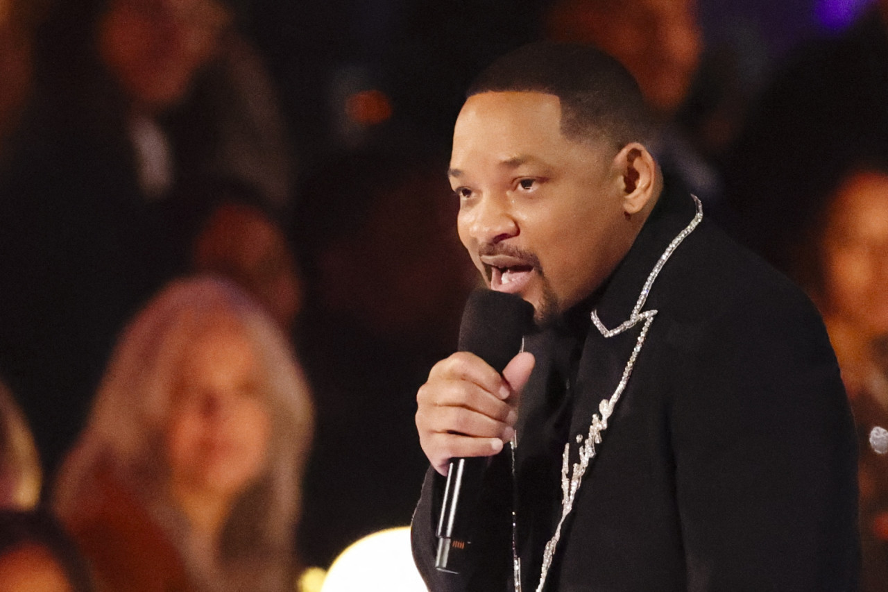 Will Smith en los Premios Grammy. Foto: REUTERS/Mario Anzuoni