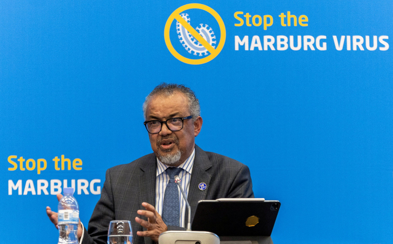 El Director General de la OMS, Tedros Adhanom Ghebreyesus. Foto: Reuters/Jean Bizimana.