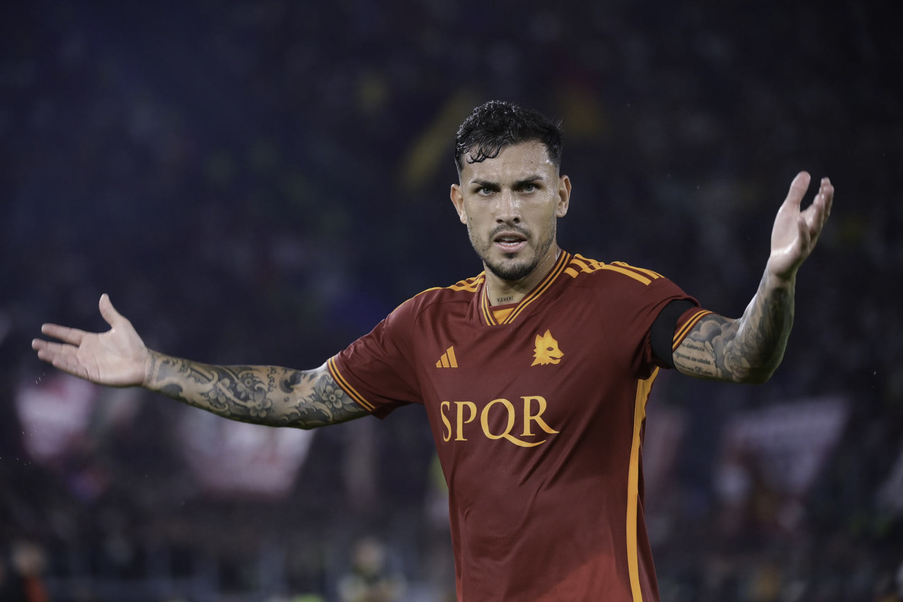 Leandro Paredes; AS Roma. Foto: NA.