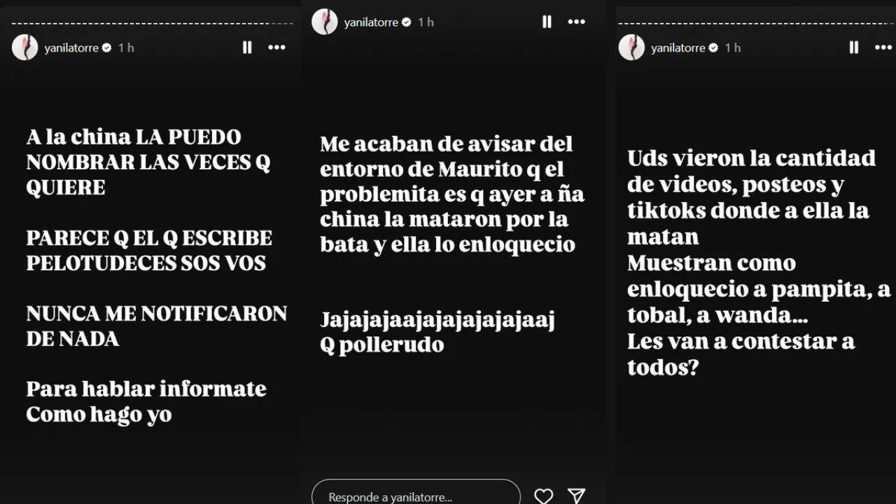 Las respuestas de Yanina Latorre a Mauro Icardi 5. Foto: Instagram.