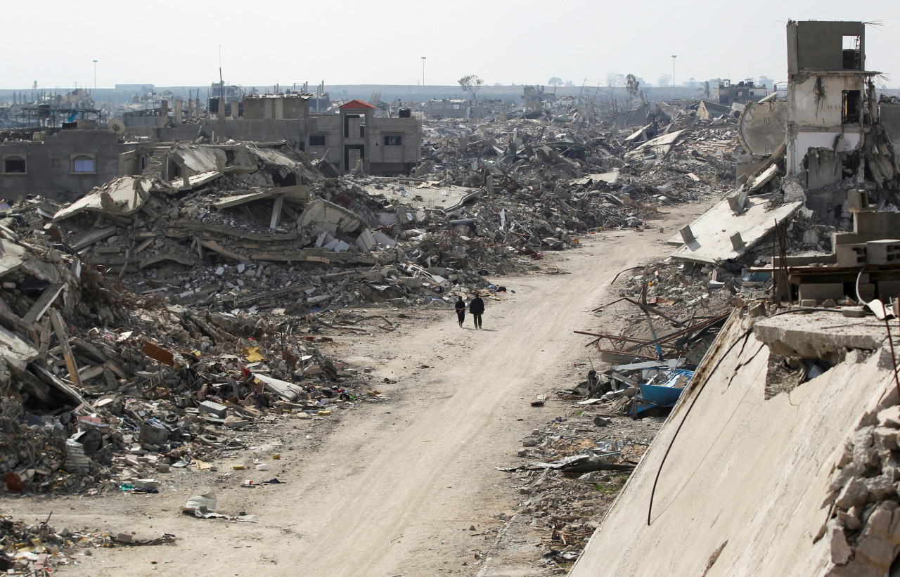 Franja de Gaza. Foto: REUTERS/Hatem Khaled.