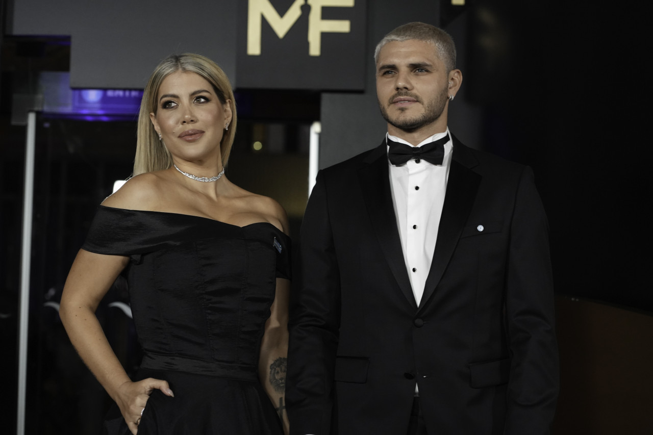 Wanda Nara y Mauro Icardi. Foto: NA.