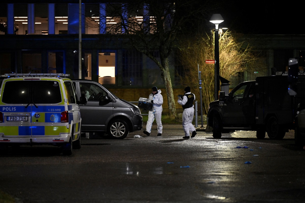 Mortal tiroteo en una escuela para adultos de Suecia. Foto: Reuters (Philip O