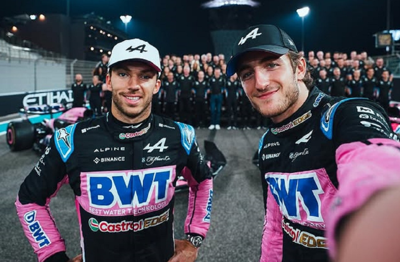 Pierre Gasly y Jack Doohan, los pilotos titulares de Alpine en 2025. Foto: Instagram @jackdoohan.