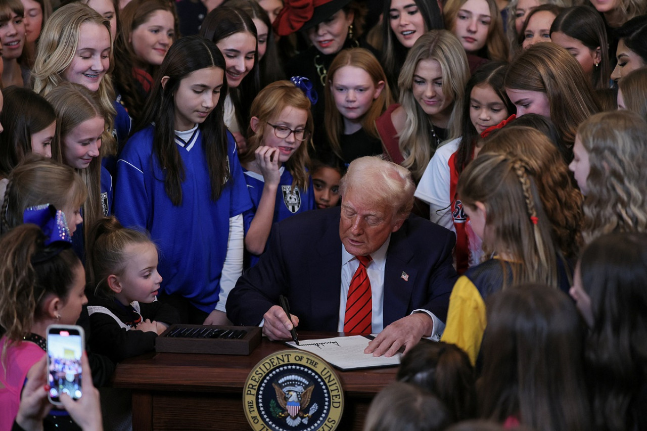 Donald Trump, presidente de Estados Unidos. Foto: Reuters (Leah Millis)