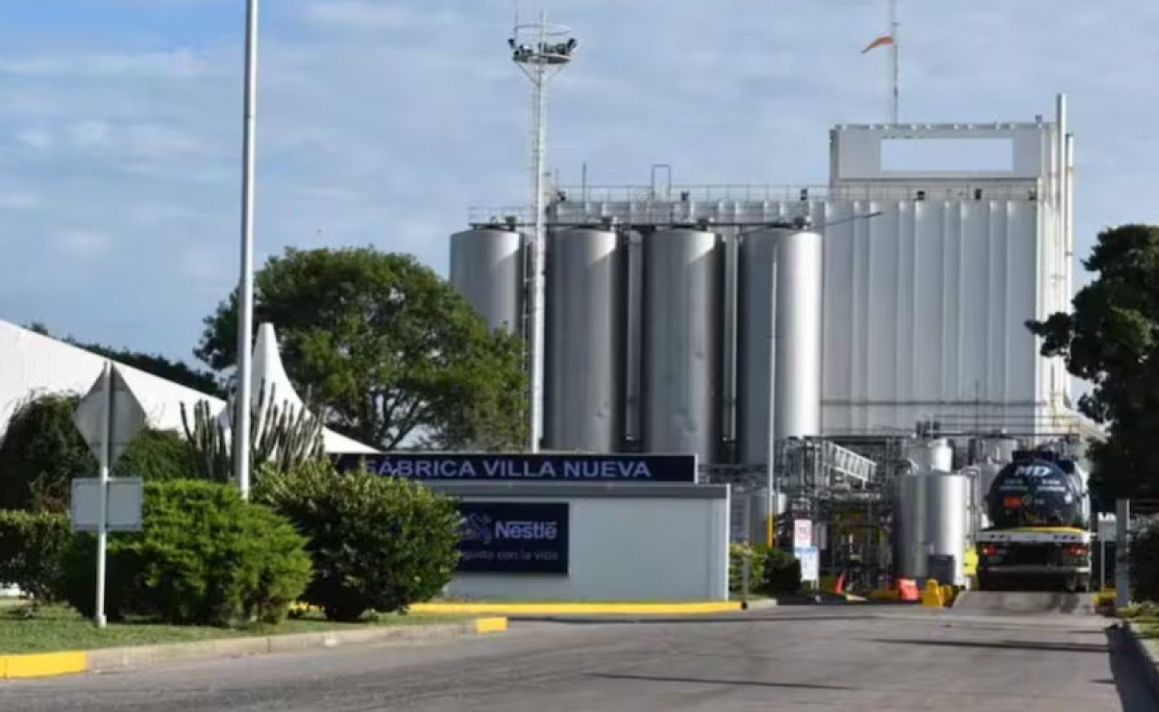 Planta de Nestlé en Cordoba. Foto: Gentileza La Voz del Interior.