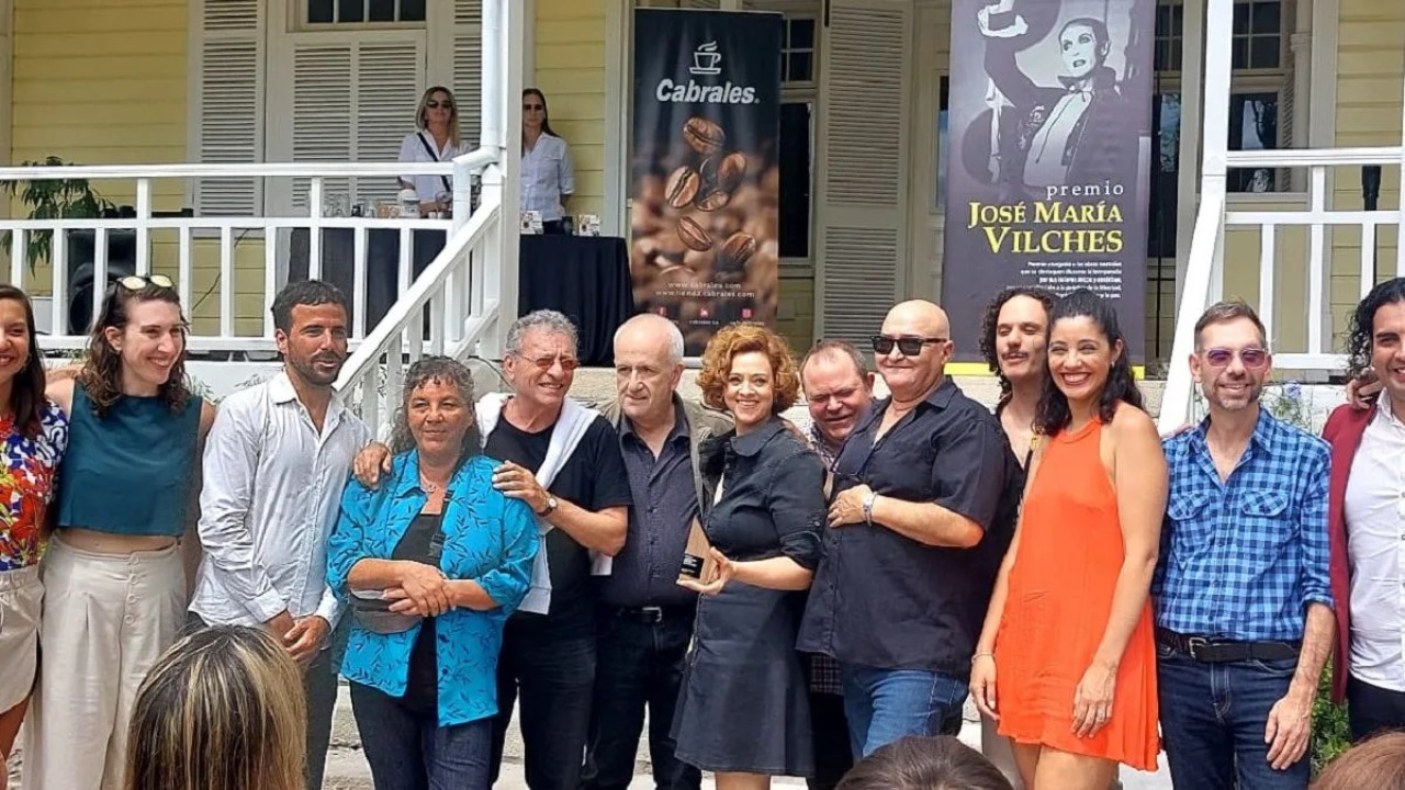 Entrega de Premio José María Vilches en Mar del Plata.