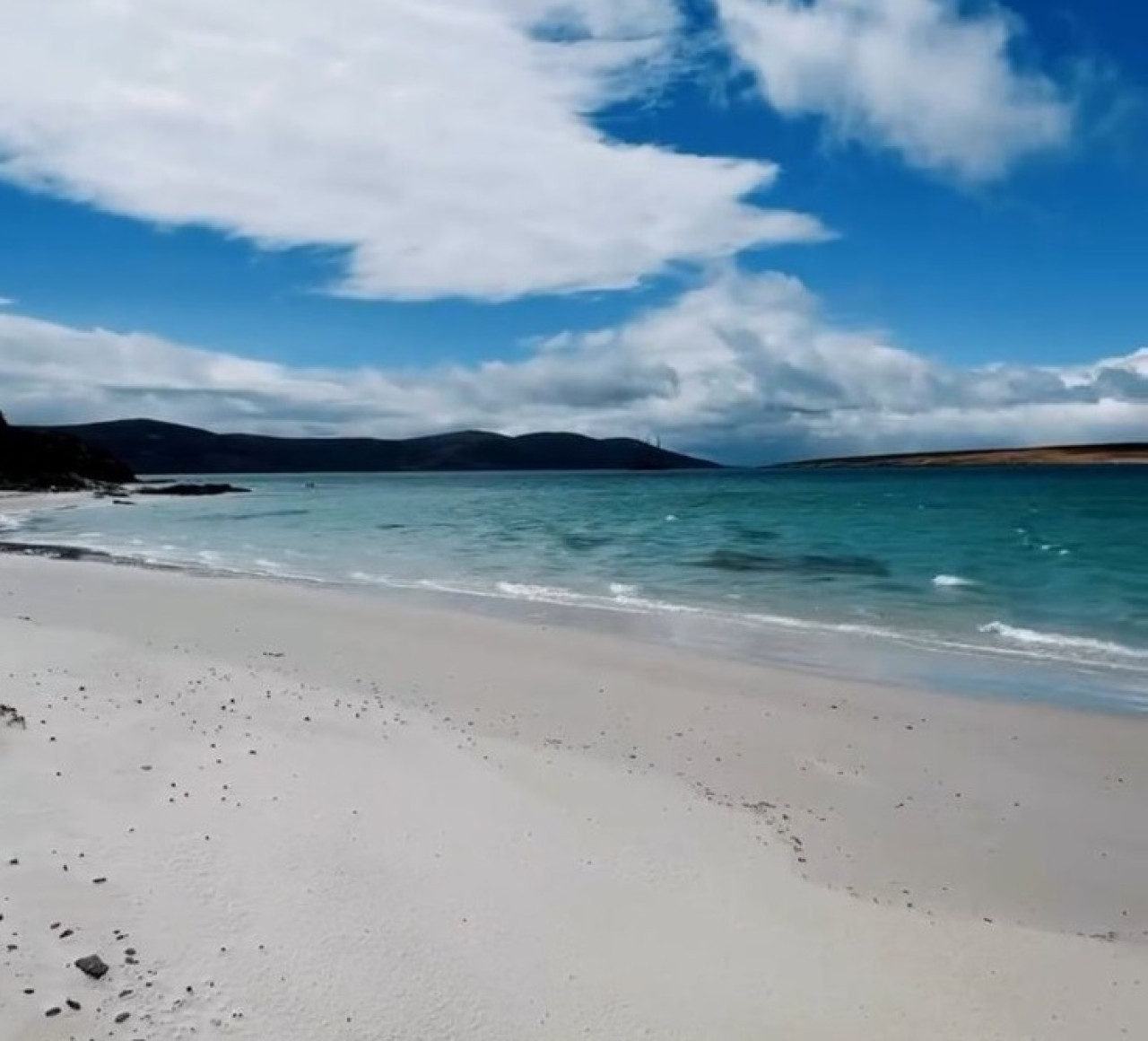 Isla Borbón, Malvinas. Foto Instagram @nicomarinb