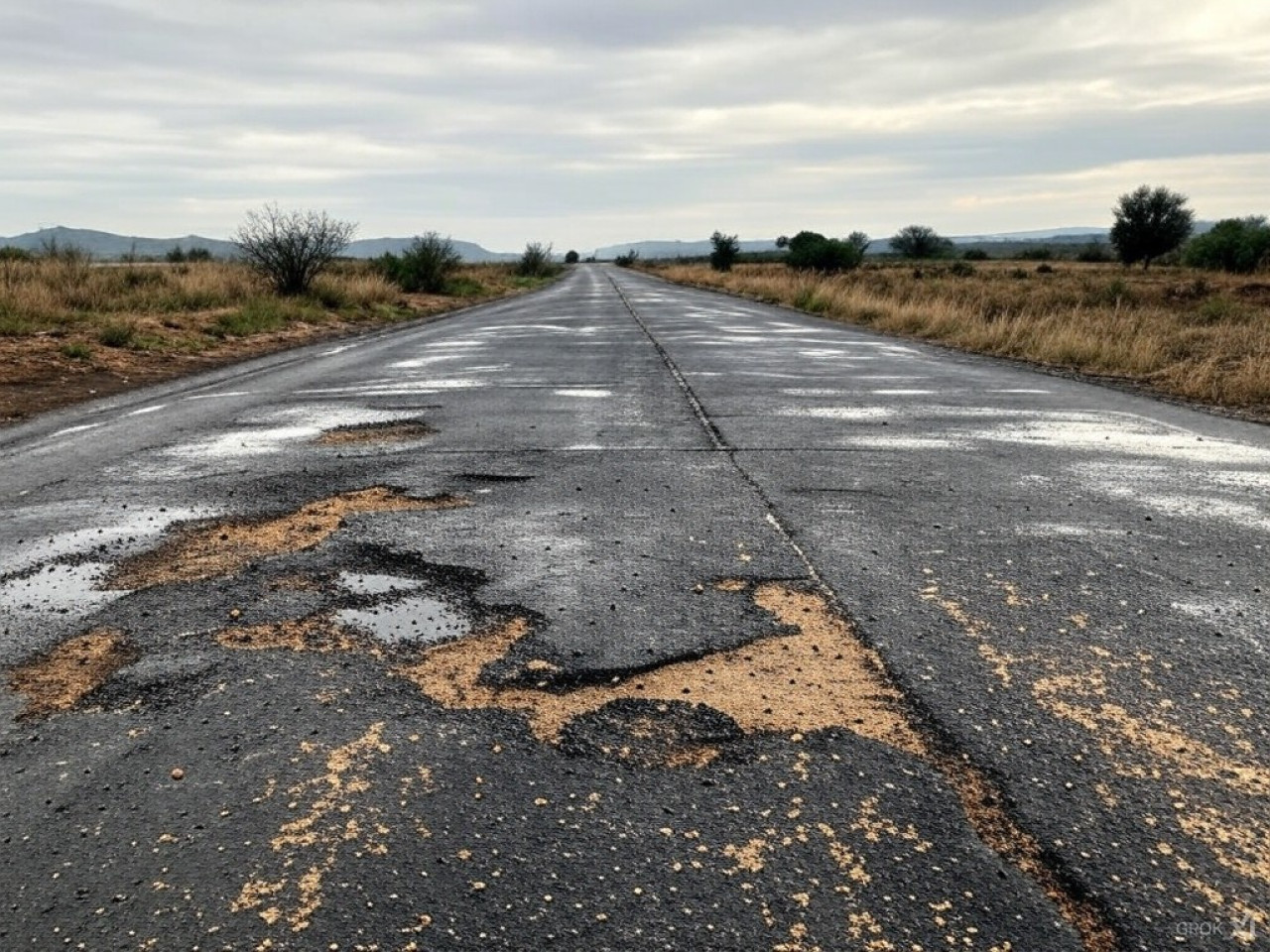 Baches, rutas. Foto: Grok.