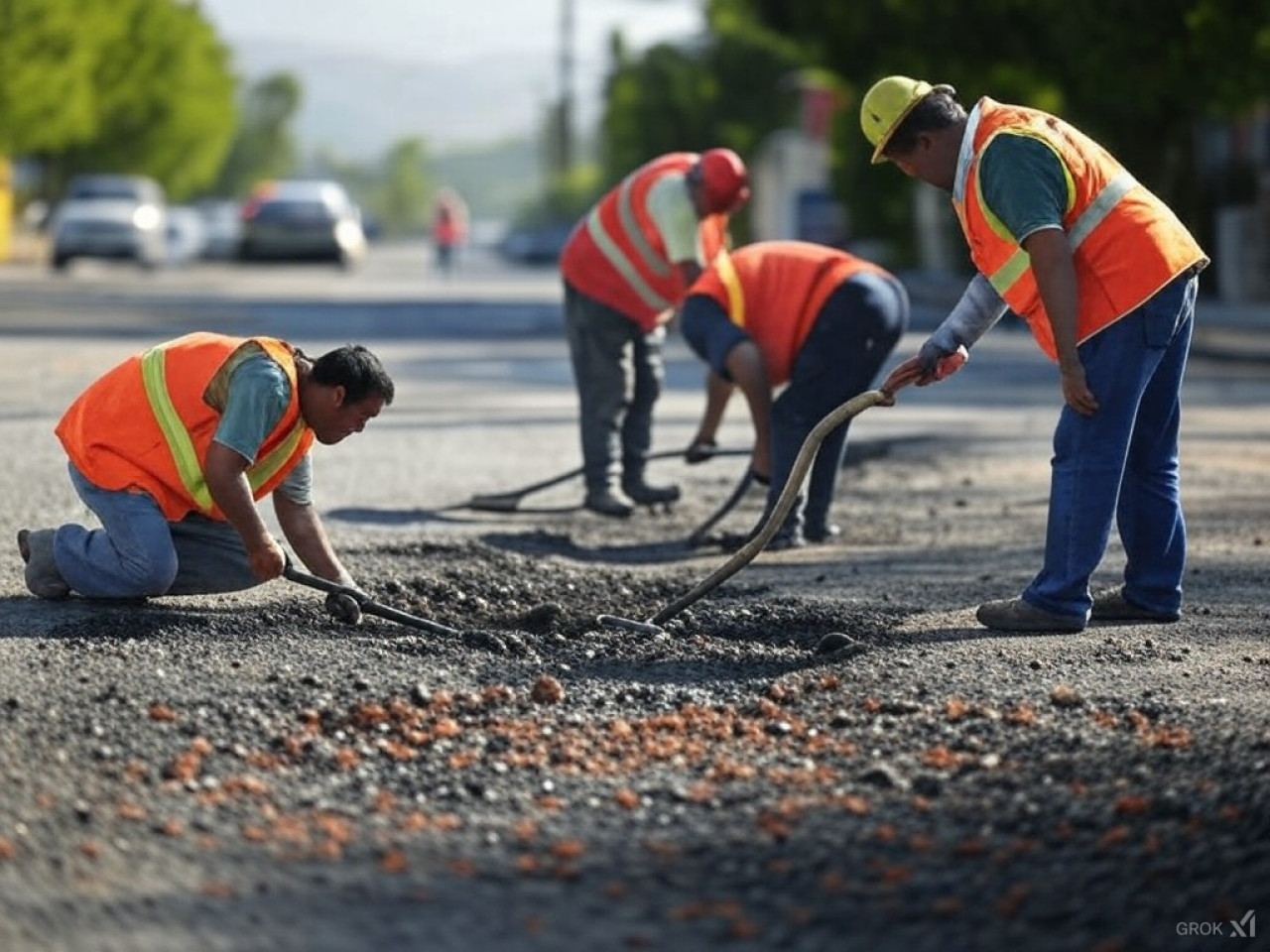 Baches, rutas. Foto: Grok.