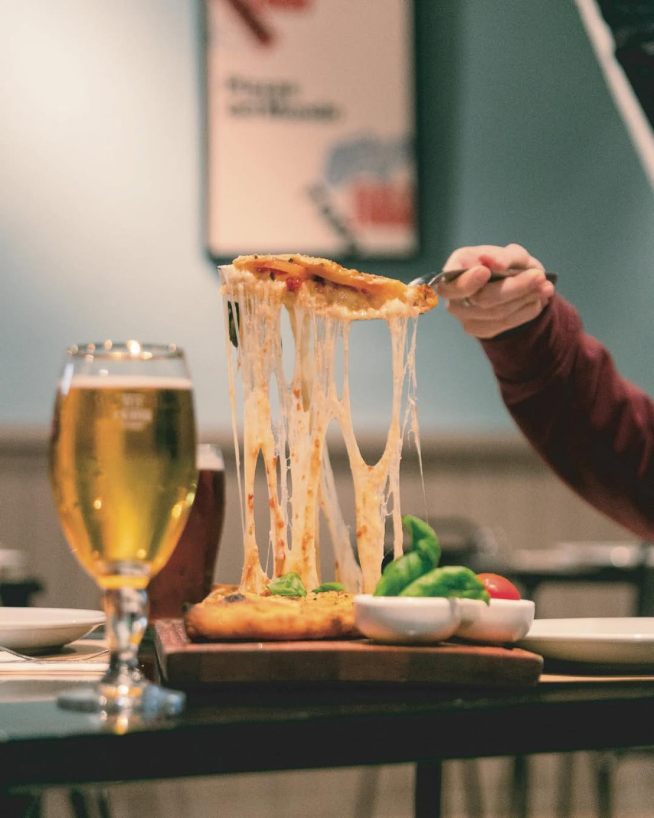 La pizzería para el más fanático. Foto: Instagram @fuego.pizzasdelmundo