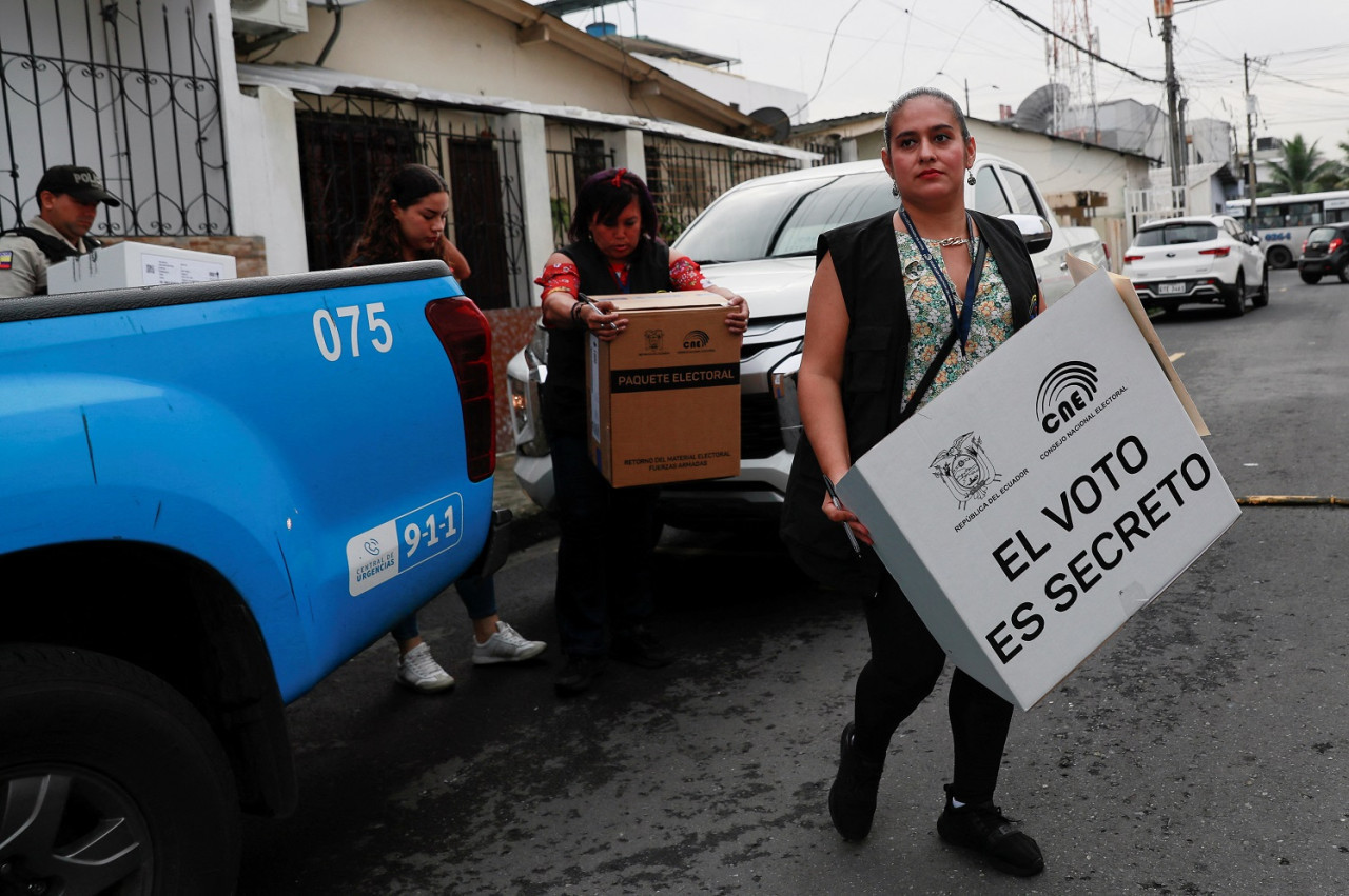 Elecciones en Ecuador. Foto: Reuters/Henry Romer