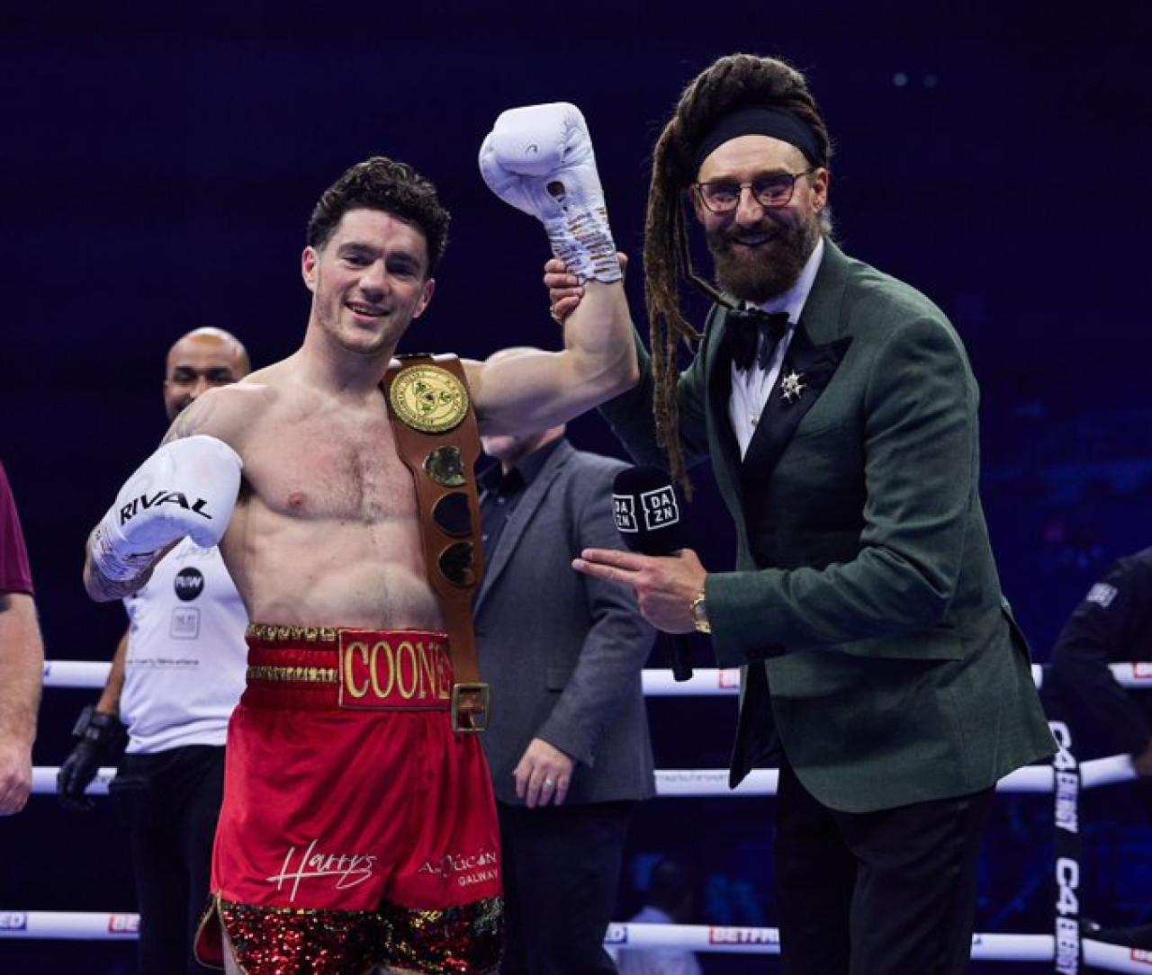 John Cooney, el boxeador norirlandés que murió tras una pelea. Foto: X/@daviddiamante.