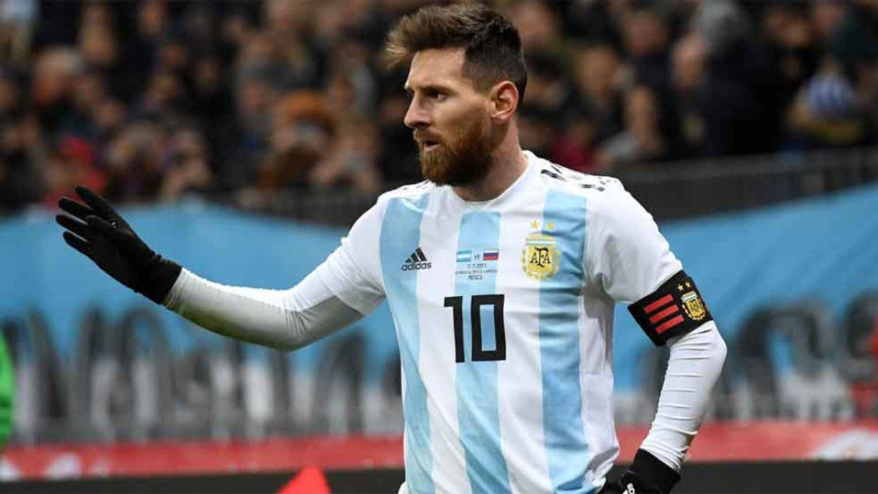 Lionel Messi en el Mundial de Rusia 2018. Foto: X/@sport.