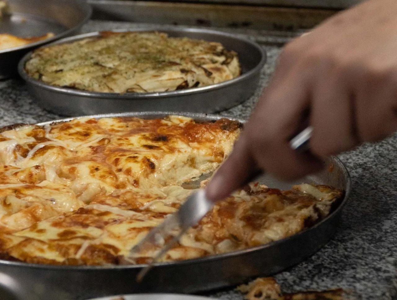 El Día Internacional de la Pizza se celebra en Mar del Plata. Foto: NA.