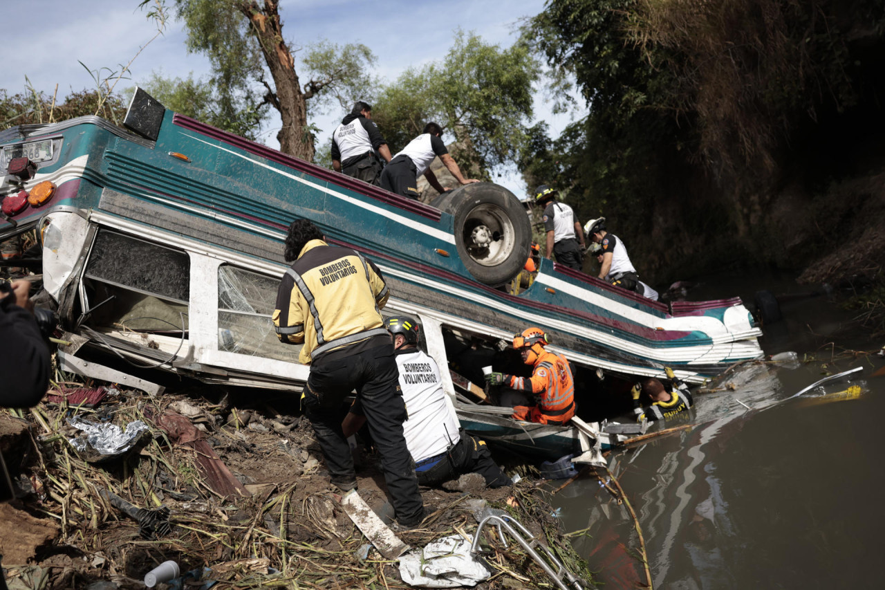 Conmoción por la tragedia en Guatemala. Foto: EFE/David Toro