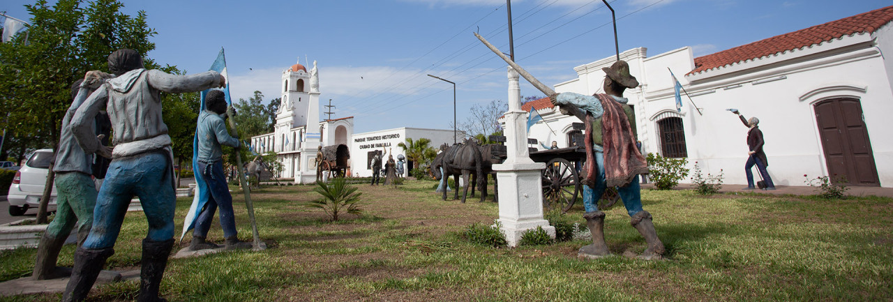 Parque Temático Histórico del Bicentenario de Famaillá, Tucumán. Foto: Municipalidad de Famaillá