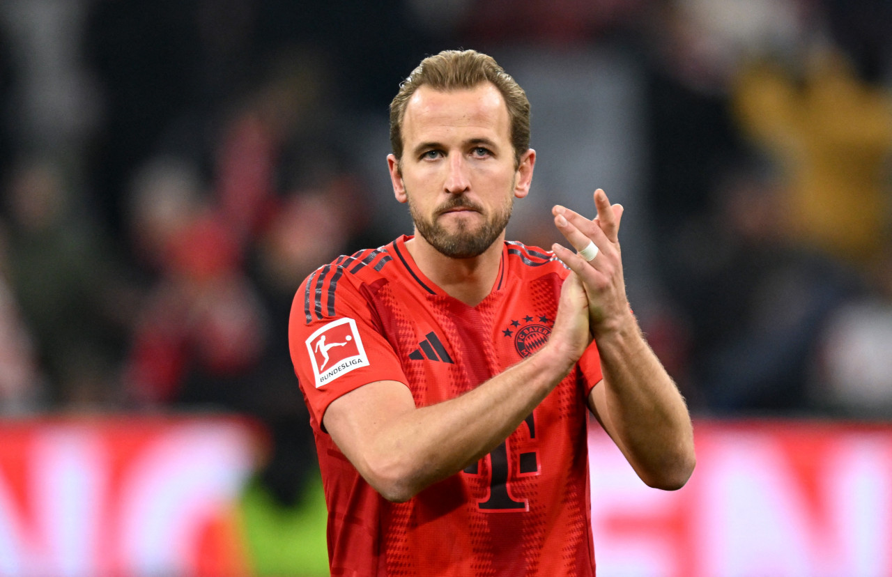 Harry Kane, futbolista del Bayern Múnich. Foto: Reuters/Angelika Warmuth